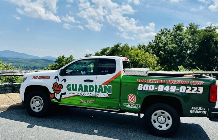 Guardian Termite and Pest Control truck