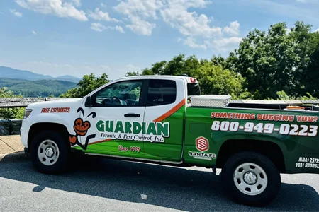 Guardian Termite and Pest Control truck