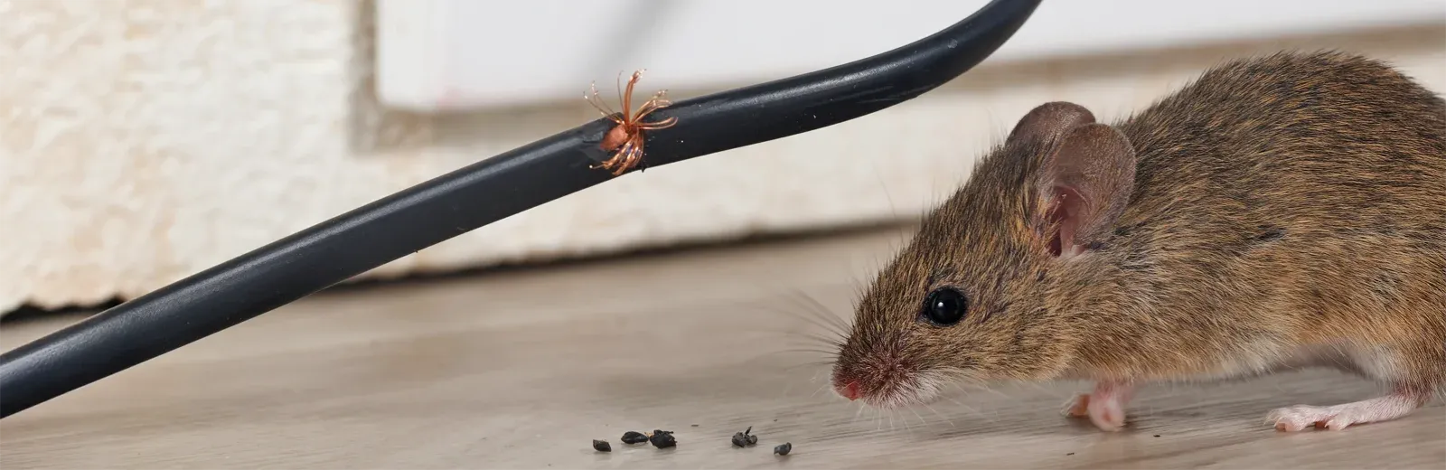 mouse behind couch